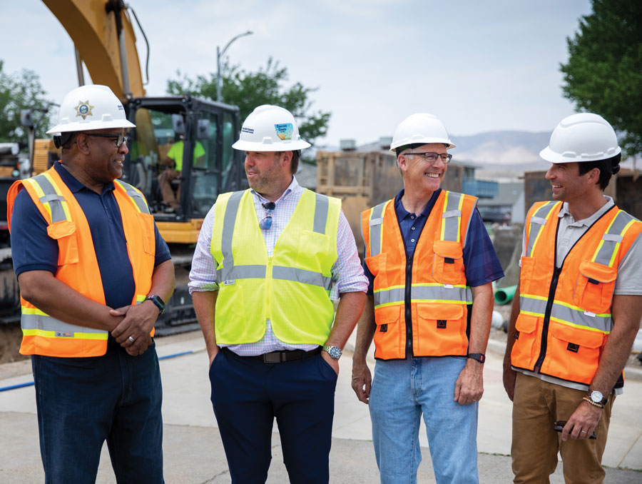 Aging infrastructure in rural Nevada sees alumniled improvements